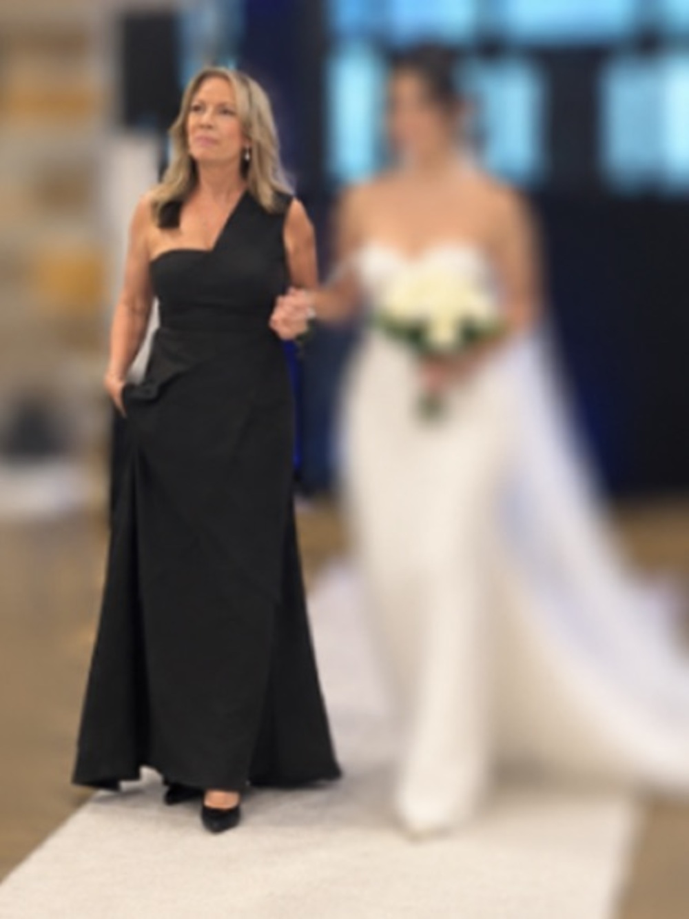 Black Evening Gown Dress size 12/14